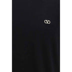 Valentino Black Cotton T-Shirt