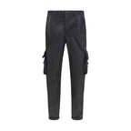 Prada Black Polyamide Cargo Pants