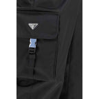 Prada Black Polyamide Cargo Pants