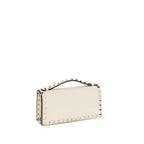 Valentino Garavani Beige Calf Leather Bos Taurus Wallet