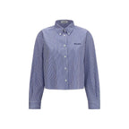 Miu Miu Blue Cotton Dress Shirt