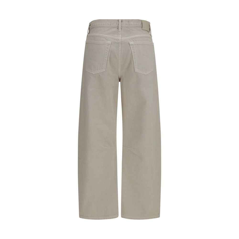 Citizens of Humanity Beige Cotton Jeans Denim