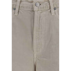 Citizens of Humanity Beige Cotton Jeans Denim