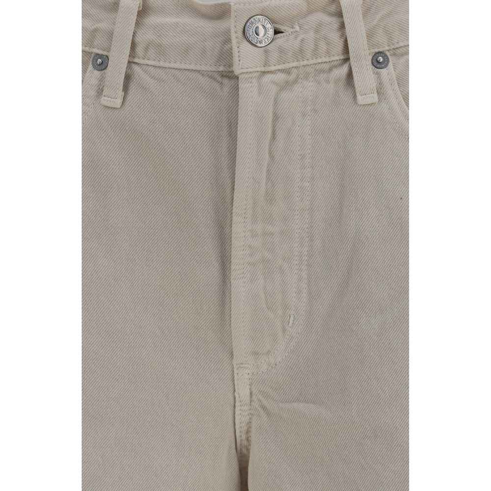 Citizens of Humanity Beige Cotton Jeans Denim