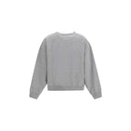 Ganni Gray Cotton Sweatshirt