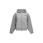 Ganni Gray Cotton Sweatshirt