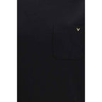 Valentino Black Cotton Sweatshirt