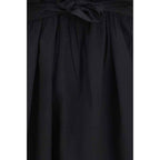Ganni Black Cotton Casual Dress