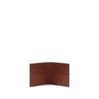 Valentino Garavani Bordeaux Calf Leather Bos Taurus Wallet