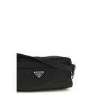 Prada Black Recycled Polyamide Clutch Bag