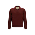 Valentino Bordeaux Wool Oves Aries Polo Shirt