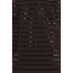 Brunello Cucinelli Brown Nylon One-Piece Swimsuit