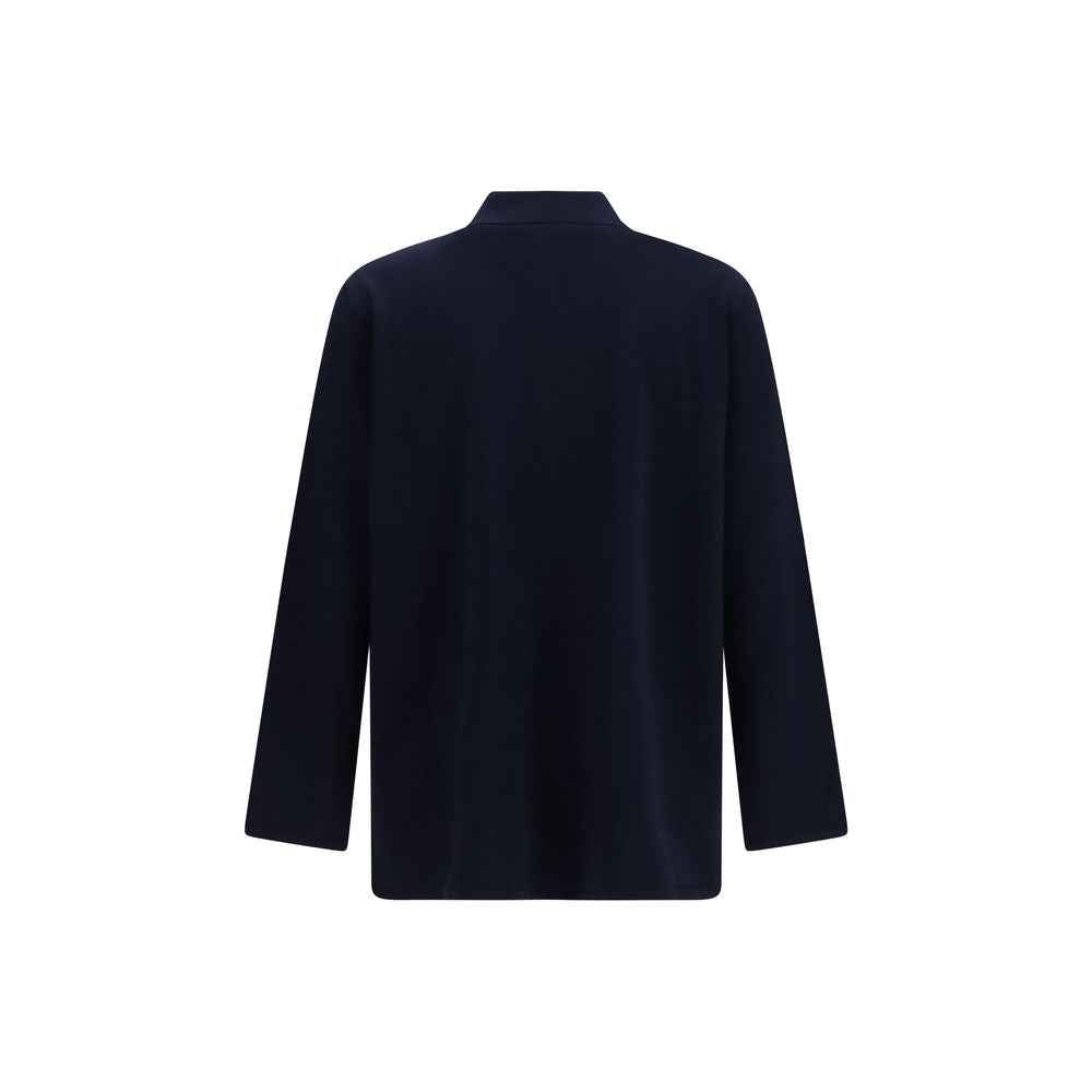Valentino Blue Wool Oves Aries Cardigan