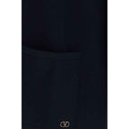 Valentino Blue Wool Oves Aries Cardigan