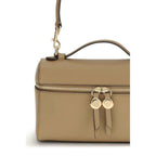Tory Burch Beige Calf Leather Bos Taurus Handbag