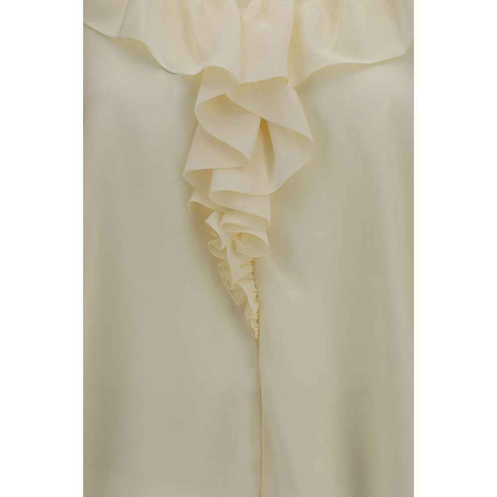 Chloé Beige Silk Blouse