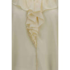 Chloé Beige Silk Blouse