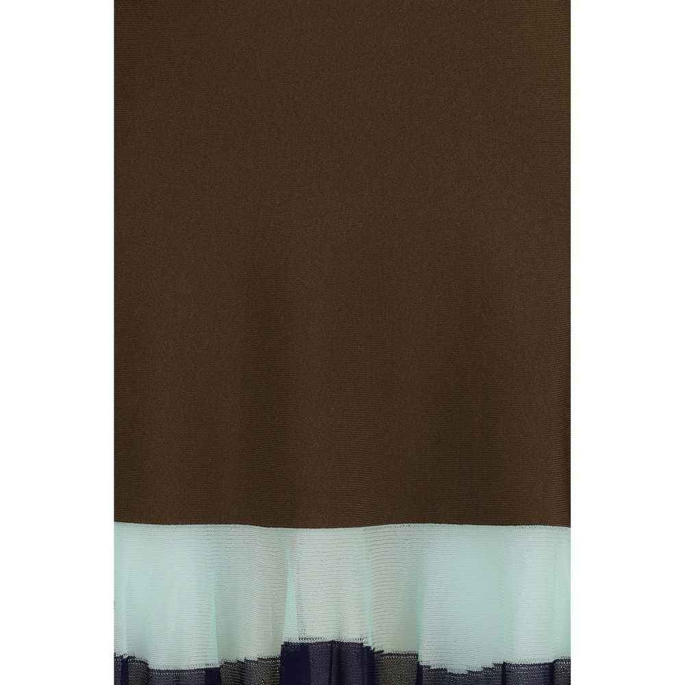 Fendi Multicolor Viscose Casual Dress