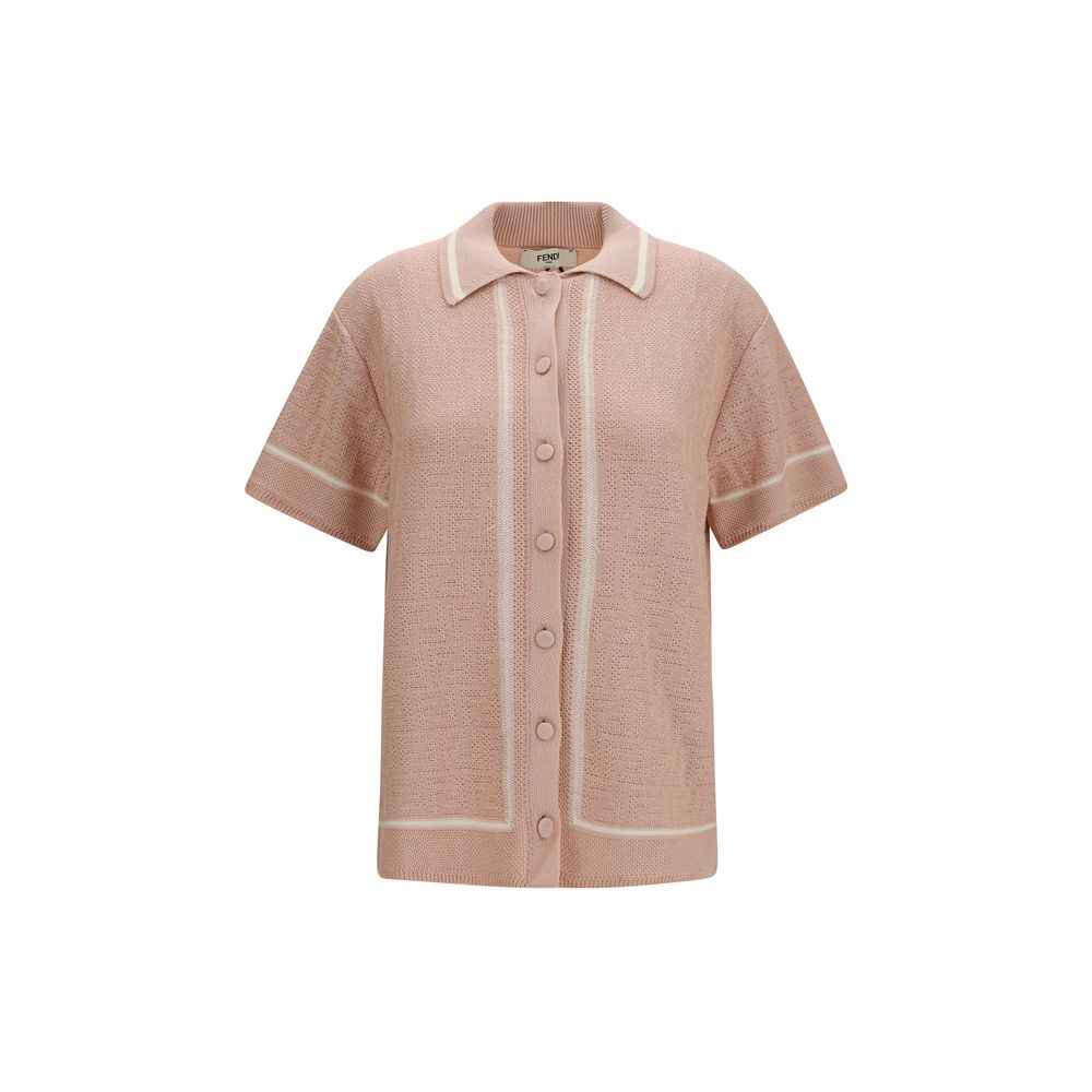 Fendi Multicolor Cotton Shortsleeve Shirt