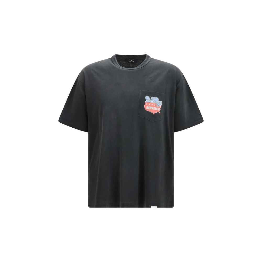 Represent Gray Cotton T-Shirt