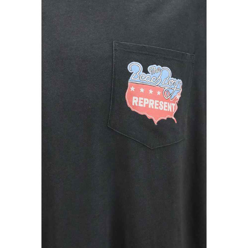 Represent Gray Cotton T-Shirt