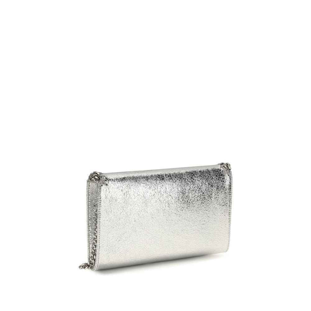 Stella McCartney Silver Polyester Shoulder Bag