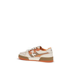Fendi Multicolor Leather Athletic Sneakers