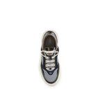 Fendi Multicolor Calf Leather Bos Taurus Athletic Sneakers