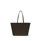 Fendi Brown Polyester Shoulder Bag
