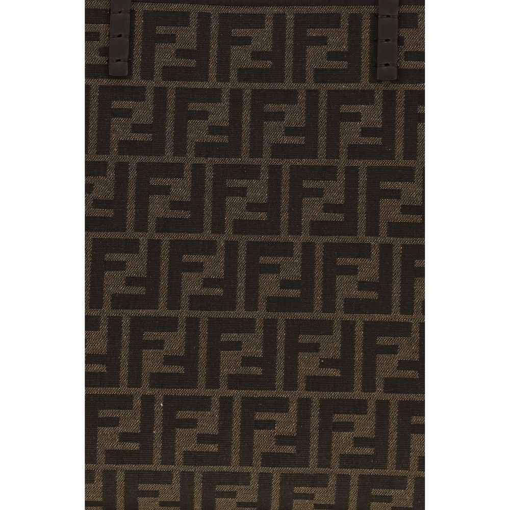Fendi Brown Polyester Shoulder Bag