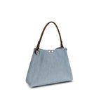 Fendi Blue Cotton Handbag