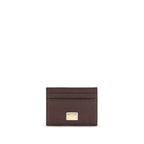 Dolce & Gabbana Brown Calf Leather Bos Taurus Wallet