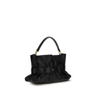 Balmain Black Calf Leather Bos Taurus Handbag