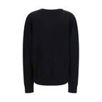 Balmain Black Wool Oves Aries Sweatshirt