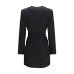 Balmain Black Wool Oves Aries Blazer