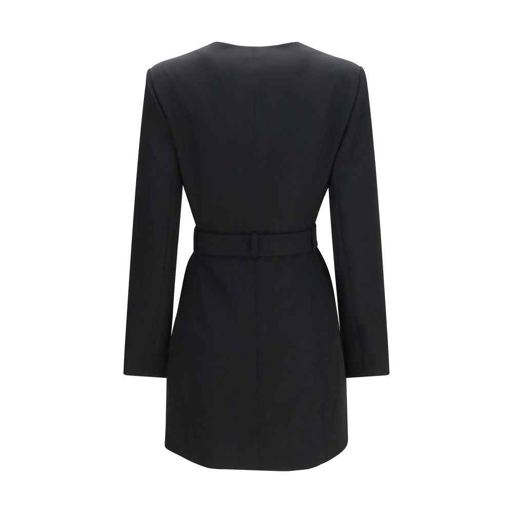 Balmain Black Wool Oves Aries Blazer