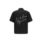 Represent Black Lyocell Pattern Shirt