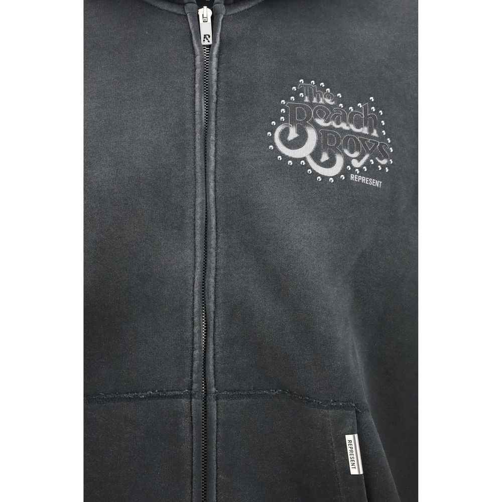 Represent Gray Cotton Sweatshirt