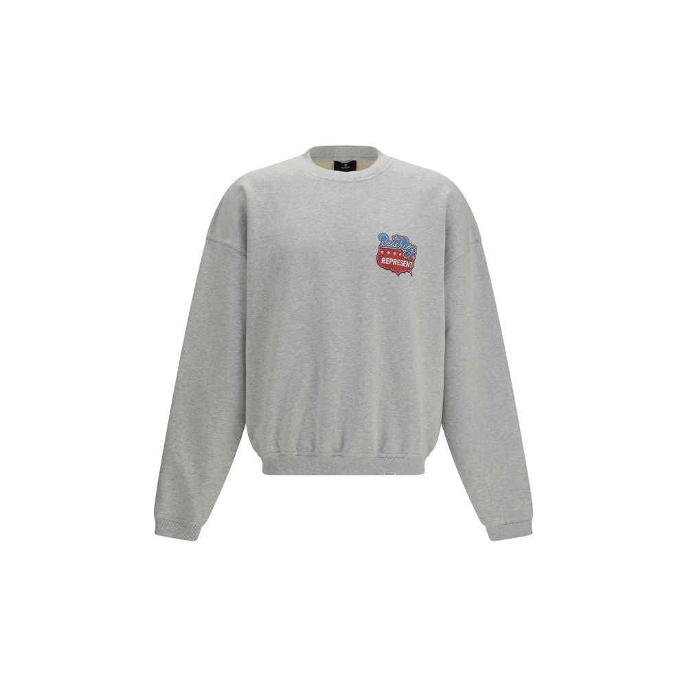 Represent Gray Cotton Sweatshirt