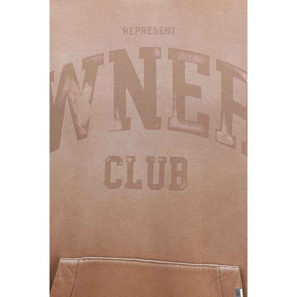 Represent Beige Cotton Sweatshirt