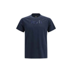 Fendi Blue Cotton T-Shirt