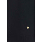 Balmain Black Wool Oves Aries Sleeveles Sweater