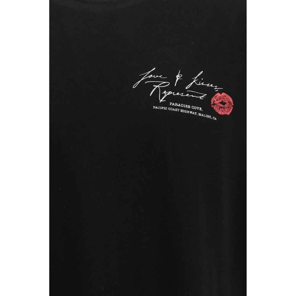 Represent Black Cotton T-Shirt