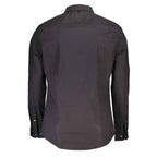 Tommy Hilfiger Black Cotton Men's Shirt