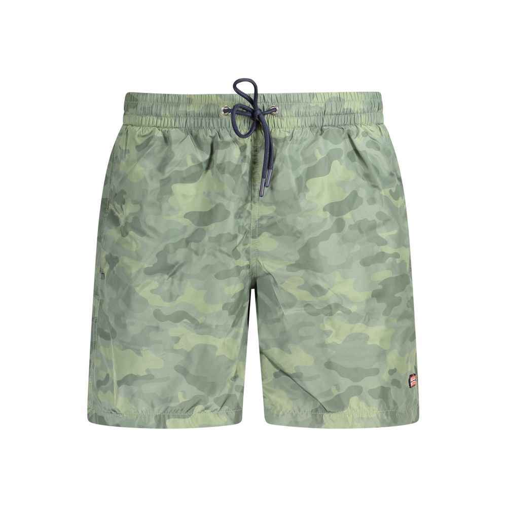 Norway 1963 Green Polyester Shorts