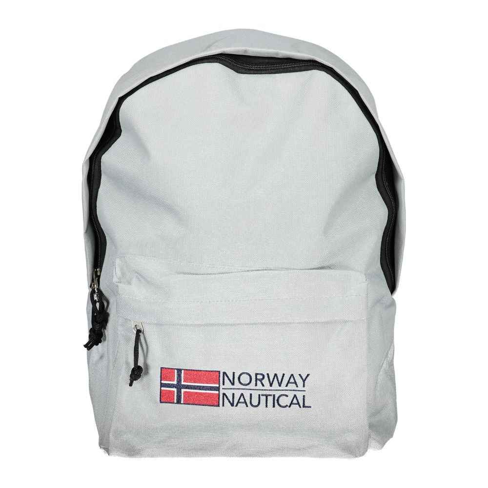 Norway 1963 Gray Polyester Men Backpack