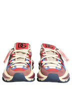 Dolce & Gabbana Multicolor Low Top Airmaster Sneakers Shoes