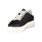 U.S. POLO ASSN. Black Polyurethane Men's Sneaker