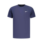 Nike Blue Polyester Men's T-Shirt