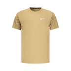 Nike Gold Poliestere Mens T-Shirt